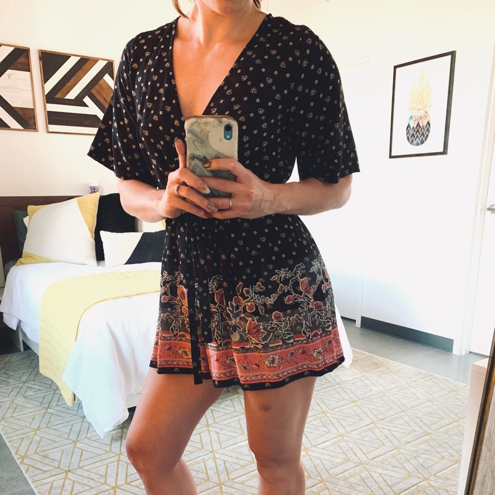 Floral Romper